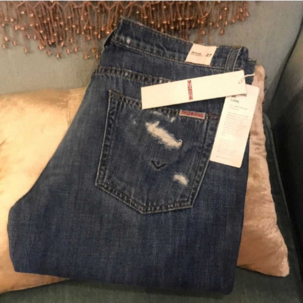 NWT Hudson Skyler Relaxed Slim Straight